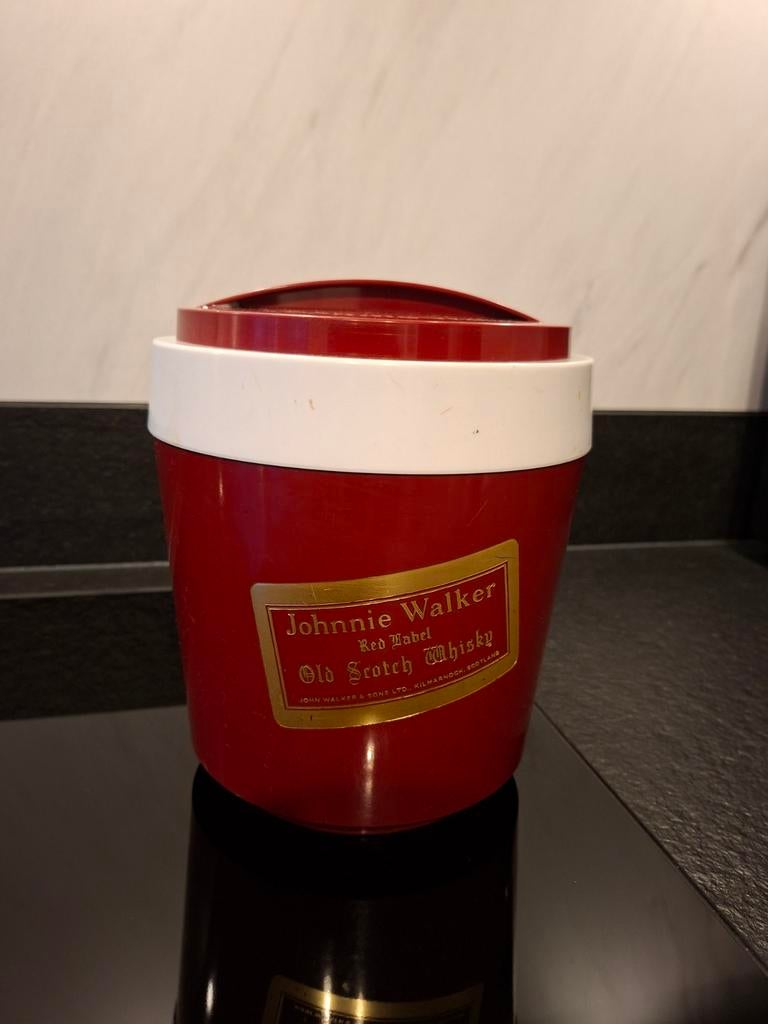 Vintage Johnnie Walker Red Label IJsemmer, Ophalen of Verzenden, Gebruikt