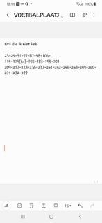 Voetbal plaatjes, Tickets en Kaartjes, Eén persoon, Cadeaubon