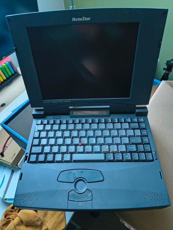 Vintage Notestar Laptop - Zeldzaam Verzamelobject, Computers en Software, Vintage Computers, Ophalen of Verzenden