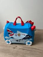 Trunki Kinderreiskoffer - Vliegtuig Design, Wieltjes, Hard kunststof, Minder dan 50 cm, Ophalen of Verzenden