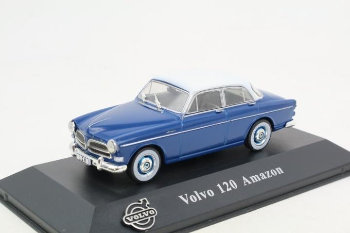 1:43  Volvo 120 Amazon 1956 + Folder  -  Nu €12,70, Overige merken, Auto, Info@bram-modelcars.nl, Nieuw