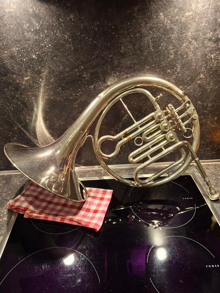 Miraphone Waldkraiburg "Exclusiv" Hoorn, Muziek en Instrumenten, Ophalen, Gebruikt, Overige typen