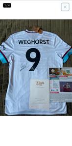 Gesigneerd Wout Weghorst shirt 2021/2022 + Certificaat, Ophalen, Zo goed als nieuw, Buitenlandse clubs, Shirt