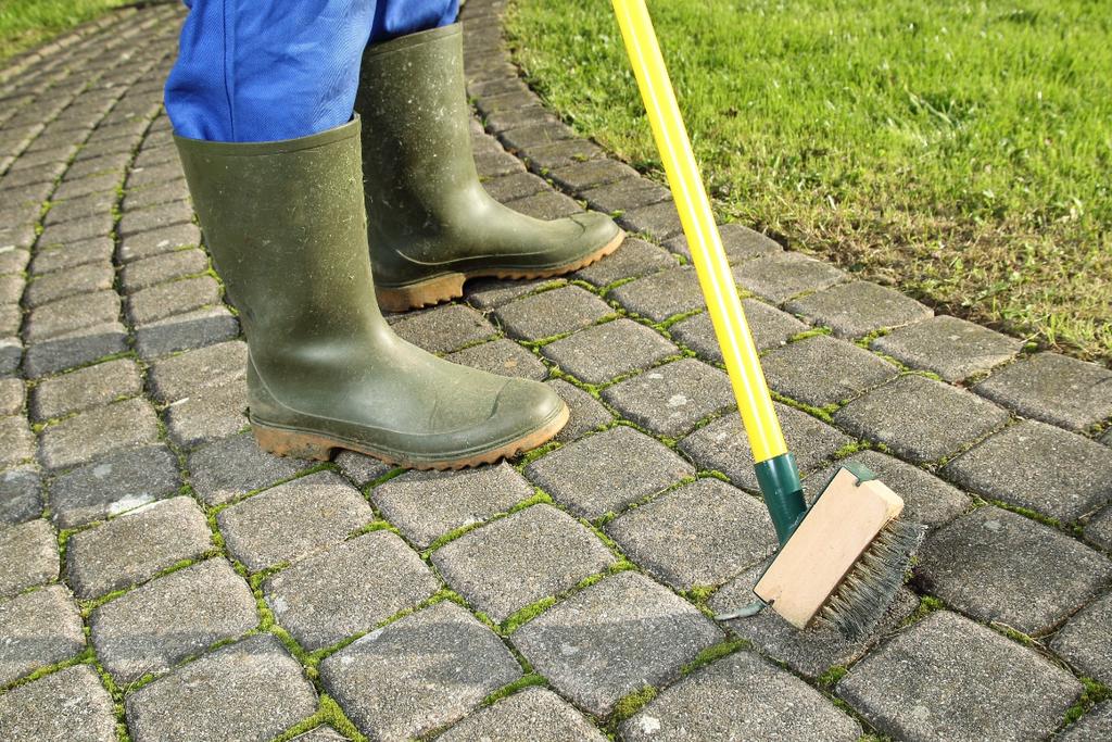 Tuin mannen schilderen, Ophalen