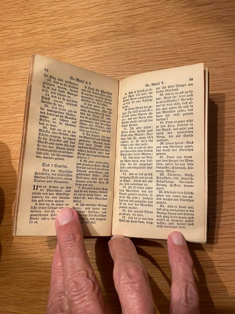 Duitse bijbel, Ophalen of Verzenden