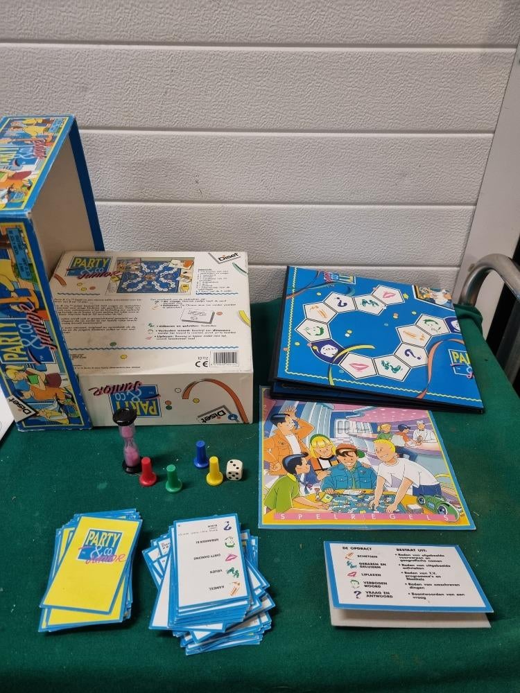 spel party en co junior, Hobby en Vrije tijd, Gezelschapsspellen | Overige, Ophalen of Verzenden, 'T Olde Gre-j, Info@toldegrej.nl
