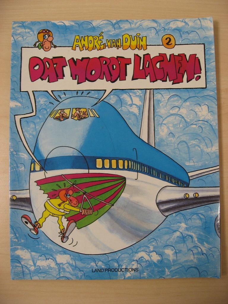 Andre van Duin. Nr 2. Dat wordt lachen., Eén stripboek, Ophalen of Verzenden, Gelezen