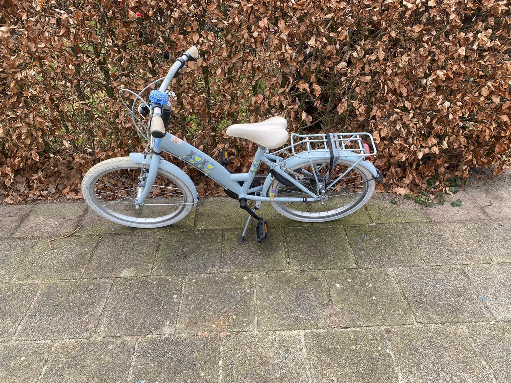 Kinder fiets 20 insch, Ophalen of Verzenden, Zo goed als nieuw, 20 inch