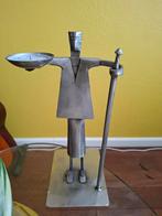 Metalen beeld 38 cm warrior, Ophalen of Verzenden