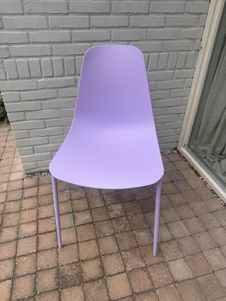 Lila stoel Kwantum, Huis en Inrichting, Stoelen, Ophalen, Zo goed als nieuw, Overige kleuren, Eén