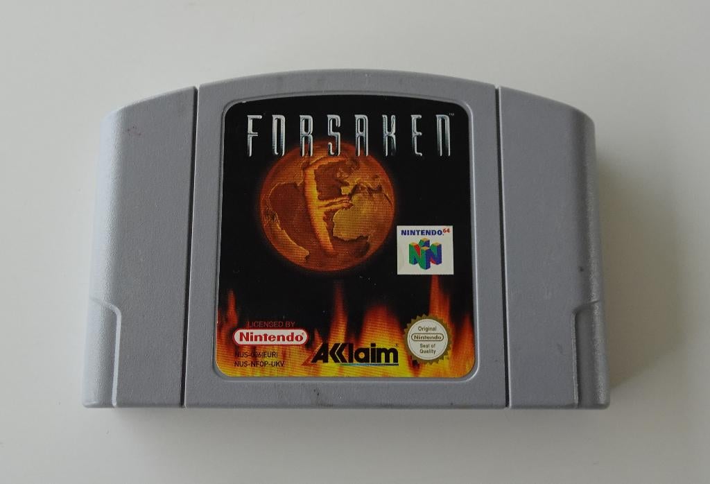 Forsaken voor Nintendo 64, Spelcomputers en Games, Games | Nintendo 64, Ophalen, Overige genres, 1 speler, Zo goed als nieuw