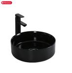 OP=OP Alko 37, glans zwart, waskom, modern - Nieuw, Ophalen of Verzenden, Nieuw