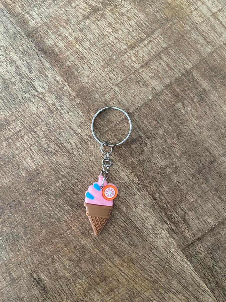 Sleutelhanger ijsje, Ophalen of Verzenden, Nieuw