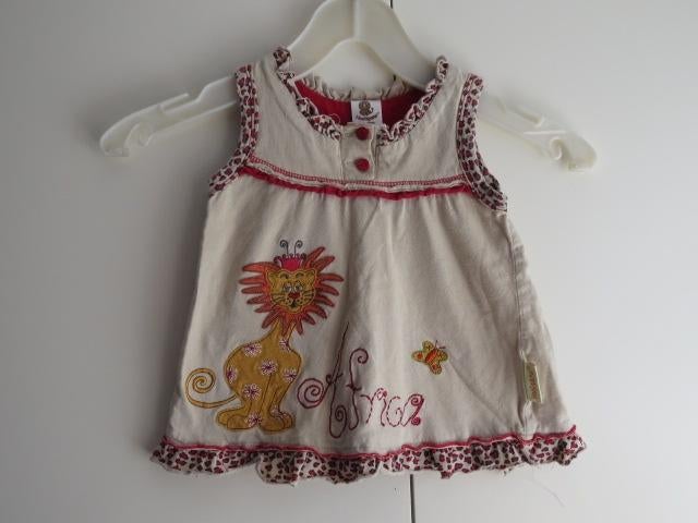 Bijzonder topje met Afrikaanse print Hooligans mt 2-3 jaar, Kinderen en Baby's, Kinderkleding | Maat 92, Meisje, Zo goed als nieuw