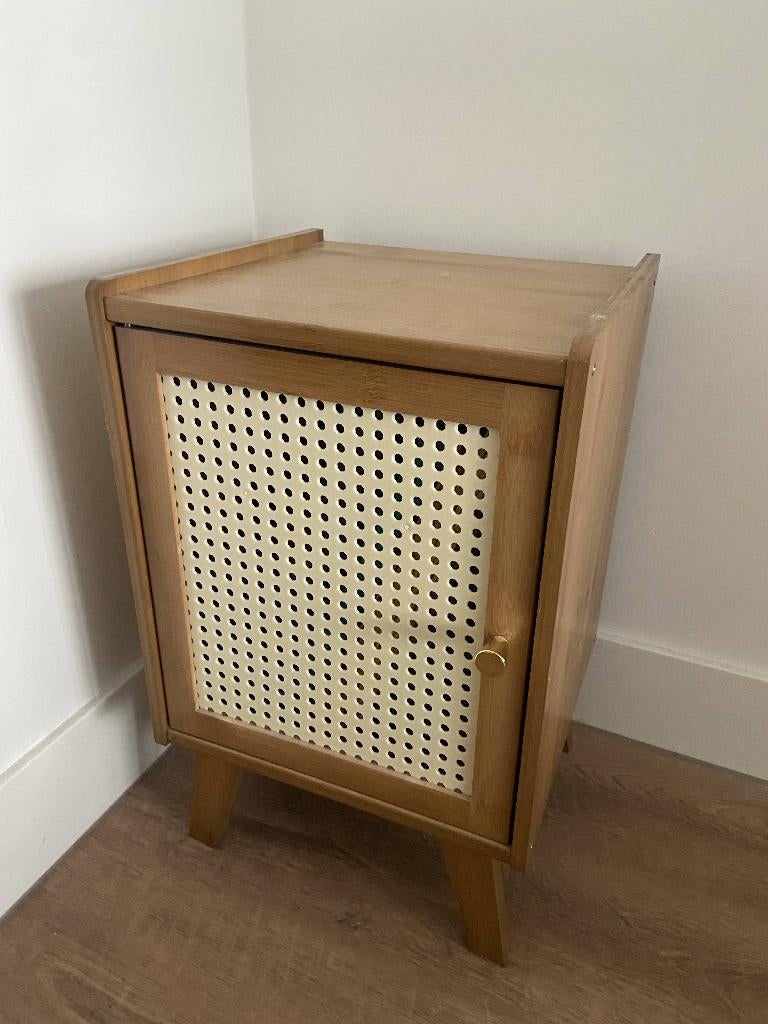 Bedside Cabinet with Door, Ophalen, Minder dan 50 cm, Gebruikt, Minder dan 100 cm