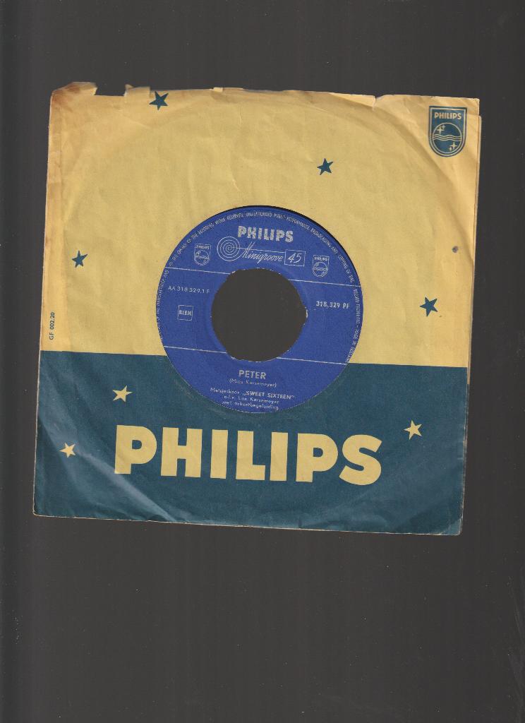 SWEET  SIXTEEN  --  PETER, Verzenden, Originele persing, 7 inch, Single