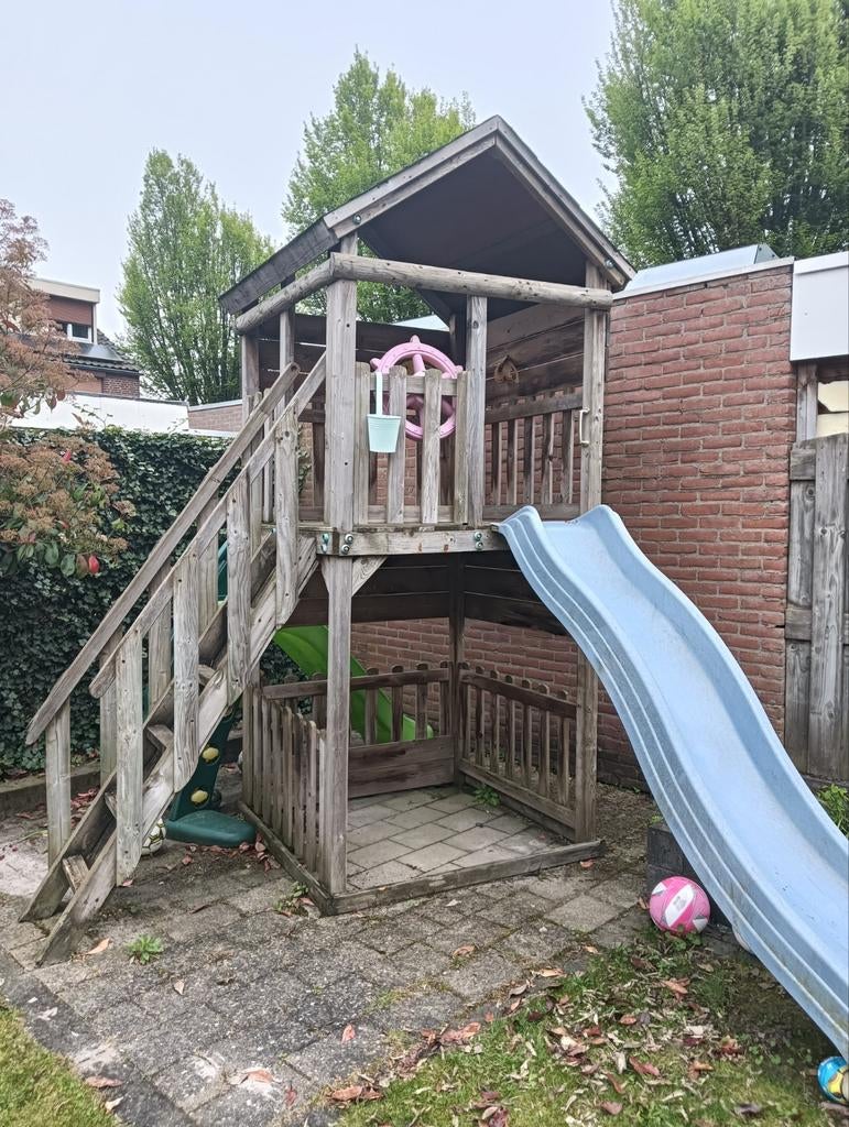 Speelhuis voor in de tuin, Ophalen, Gebruikt