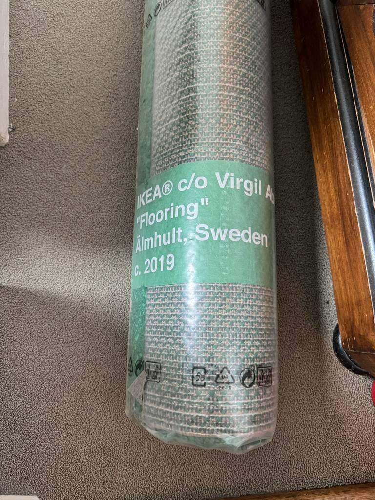 Virgil Abloh x Ikea Markerad "WET GRASS" Mat, Ophalen, Zo goed als nieuw, Rechthoekig, 50 tot 100 cm