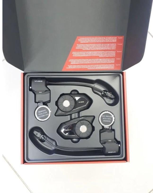 Sena 30K Dual - Motorheadset, Overige merken, M, Systeemhelm, Kinderen