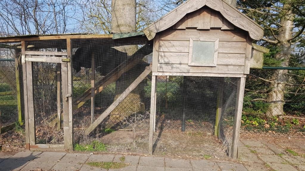 kippenhok (opknapper), Dieren en Toebehoren, Pluimvee | Toebehoren, Ophalen, Gebruikt, Kippenhok of Kippenren