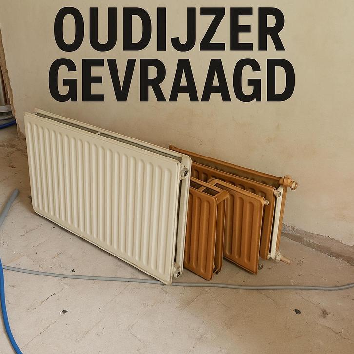 oudijzer gevraagd, Doe-het-zelf en Verbouw, Metalen, Gebruikt, IJzer, Ophalen