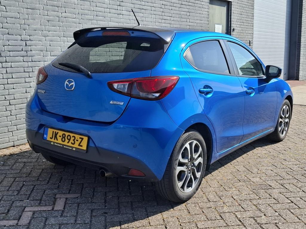 Mazda 2 1.5 Skyactiv-G GT-M Keyless/HUD/Navi/LED ✅, Auto's, Mazda, Gebruikt, 4 cilinders, Blauw, Origineel Nederlands
