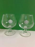 Paul Masson brandy glazen set van 2 glazen, Ophalen of Verzenden, Nieuw, Borrel- of Shotglas