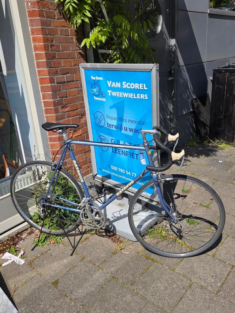 Batavus criterium racefiets Classic 28inch Frame 63cm, Gebruikt, Batavus, Aluminium, Ophalen of Verzenden