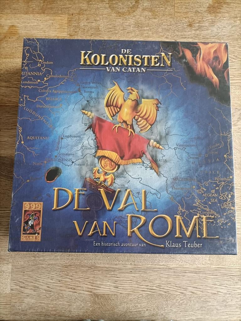 De Kolonisten van Catan: De Val van Rome, Drie of vier spelers, Ophalen of Verzenden, Zo goed als nieuw, 999 Games