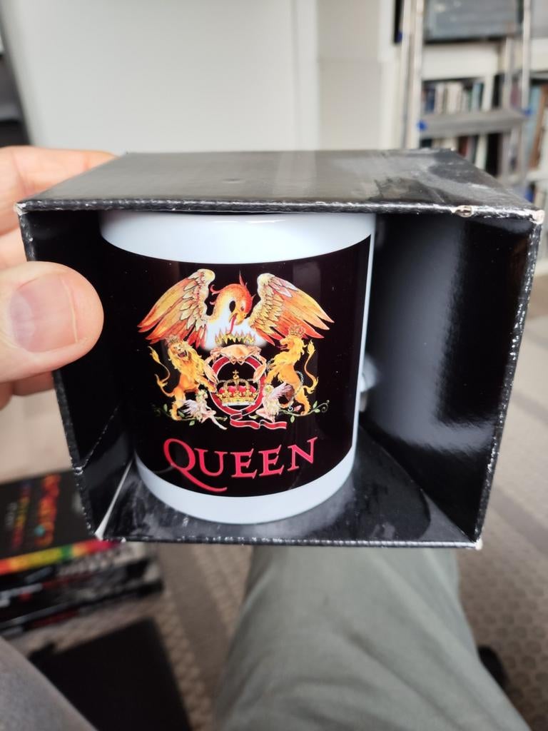 Officiële Queen mok - puntgaaf!, Ophalen of Verzenden, Zo goed als nieuw, Gebruiksvoorwerp