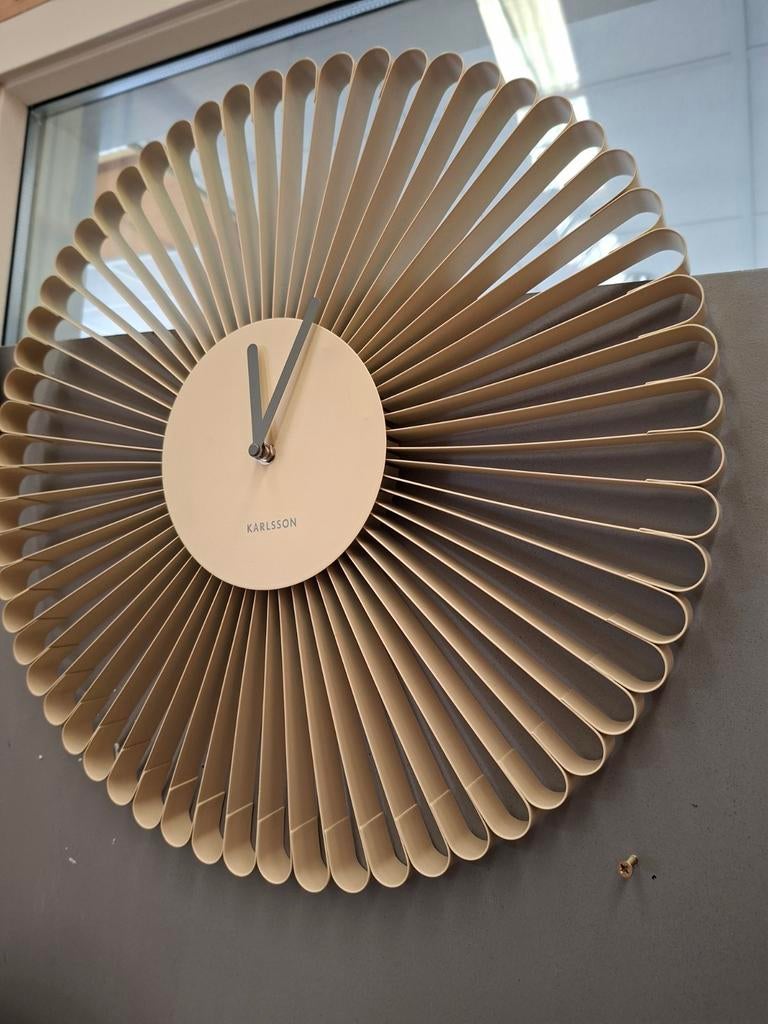 Karlson wandklok 35 euro, Ophalen, Zo goed als nieuw, Wandklok