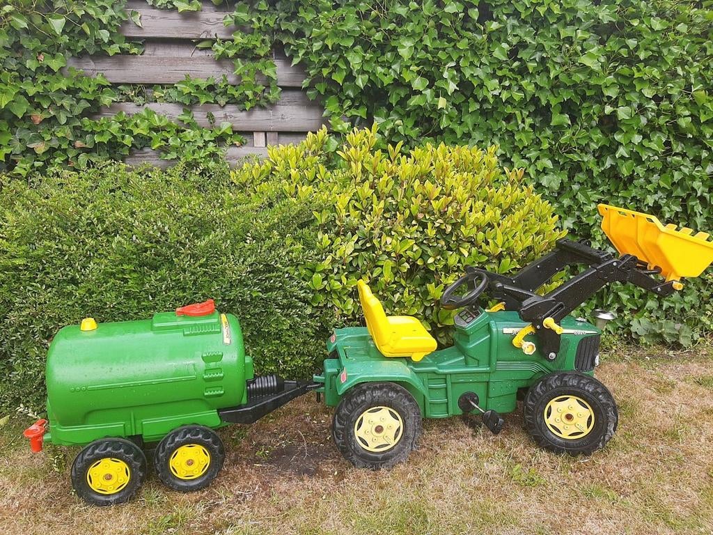 Traptrekker  JohnDeere 6920 met mestank, Ophalen of Verzenden