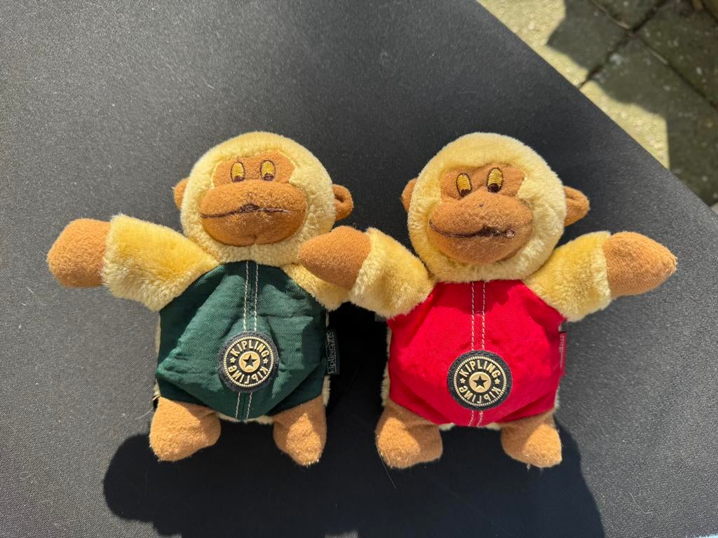 Kipling aapjes, Ophalen of Verzenden, Zo goed als nieuw, Stoffen beer, Overige merken