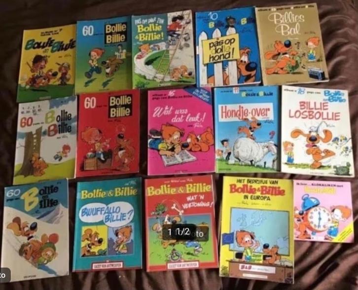 15 delen Bollie en Billie door Roba, Boeken, Stripboeken, Gelezen, Meerdere stripboeken, Ophalen of Verzenden