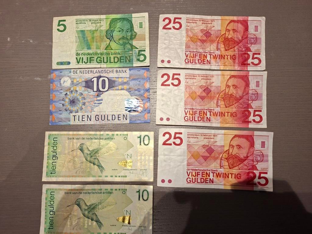 Gulden Biljetten, Postzegels en Munten, Bankbiljetten | Nederland, Ophalen of Verzenden, 10 gulden