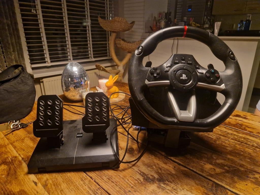 Thrustmaster T80 Racing Wheel en Pedalen voor PlayStation, Ophalen of Verzenden, Zo goed als nieuw, PlayStation 3
