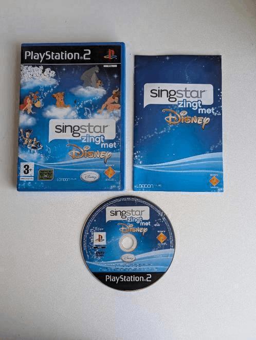 Singstar zingt met disney Ps2, Spelcomputers en Games, Muziek, Ophalen of Verzenden, Zo goed als nieuw, 3 spelers of meer
