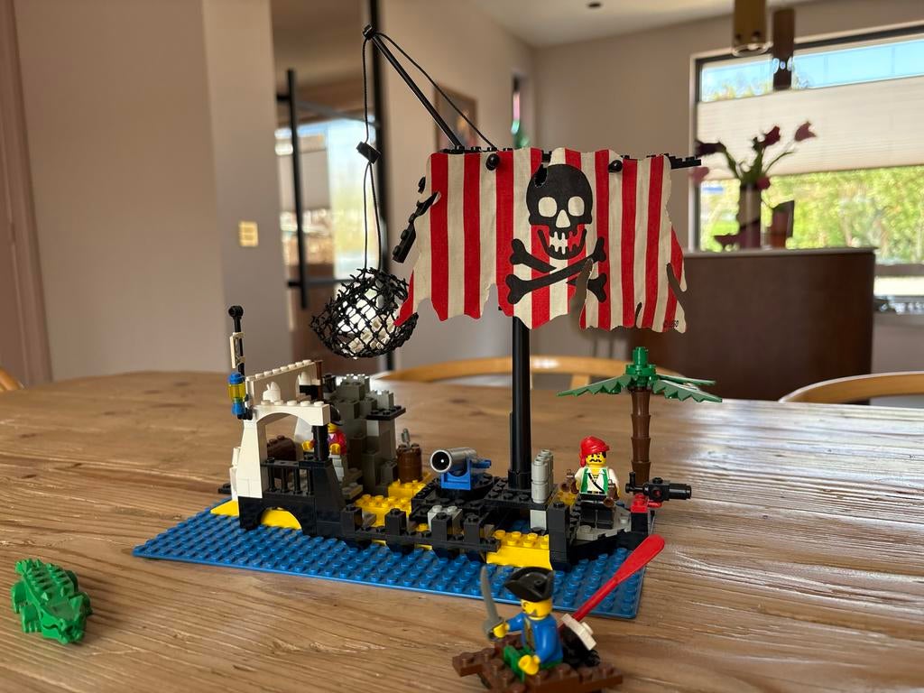 LEGO 6296 Shipwreck Island (1996), Inclusief minifiguren, Gebruikt, Lego, Complete set
