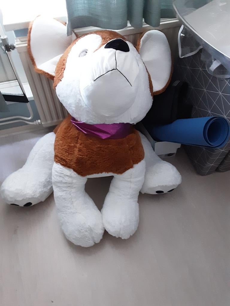 Grote honden knuffel, Ophalen, Zo goed als nieuw, Hond