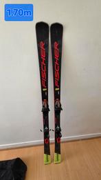 Fischer ski set 170 cm met stokken en transporttas, 160 tot 180 cm, Ophalen of Verzenden, Skiën, Ski's
