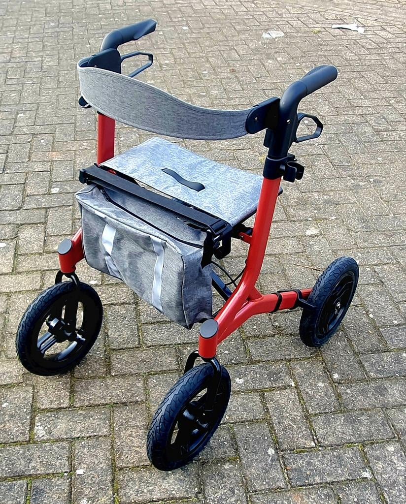 Rollator outdoor met grote luchtbanden (NIEUW), Diversen, Rollators, Rollator outdoor, Nieuw, Ophalen of Verzenden, Rollator outdoor