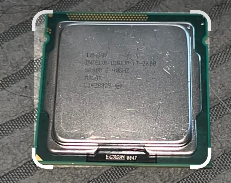 Intel core i7-2600, Computers en Software, Processors, Ophalen of Verzenden, Zo goed als nieuw, 4-core, 3 tot 4 Ghz