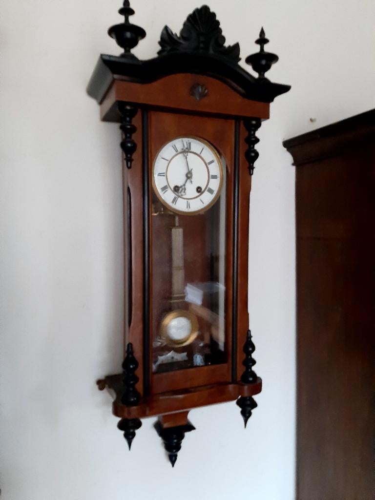 Antieke Lenzkirch regulateur, Antiek en Kunst, Ophalen of Verzenden