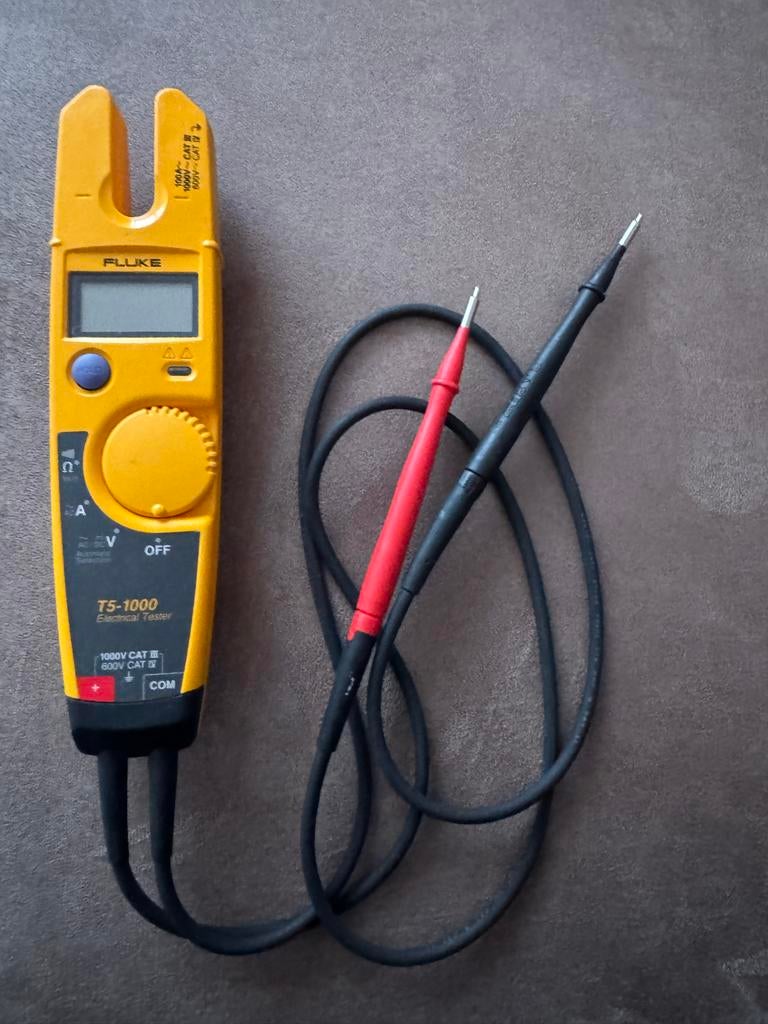 Fluke T5-1000 Elektrische Tester - Multimeter, Ophalen of Verzenden, Gebruikt