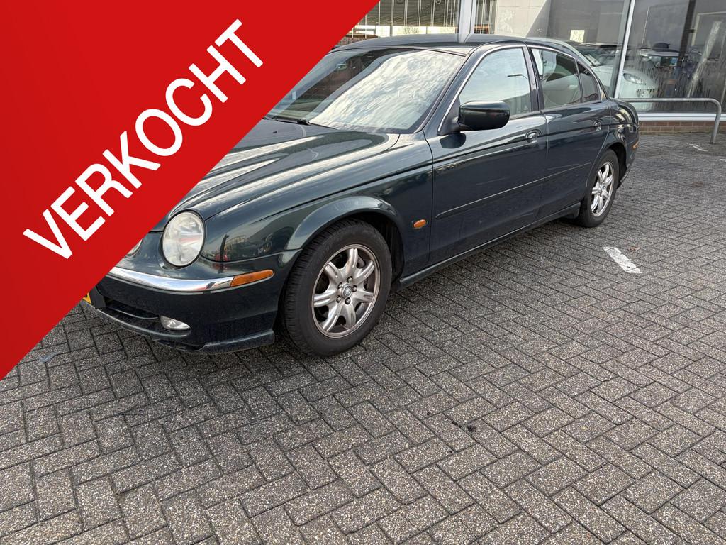 Jaguar S-type 3.0 V6 Is gewoon rijdtbaar, Auto's, Jaguar, Achterwielaandrijving, Gebruikt, 1850 kg, Origineel Nederlands