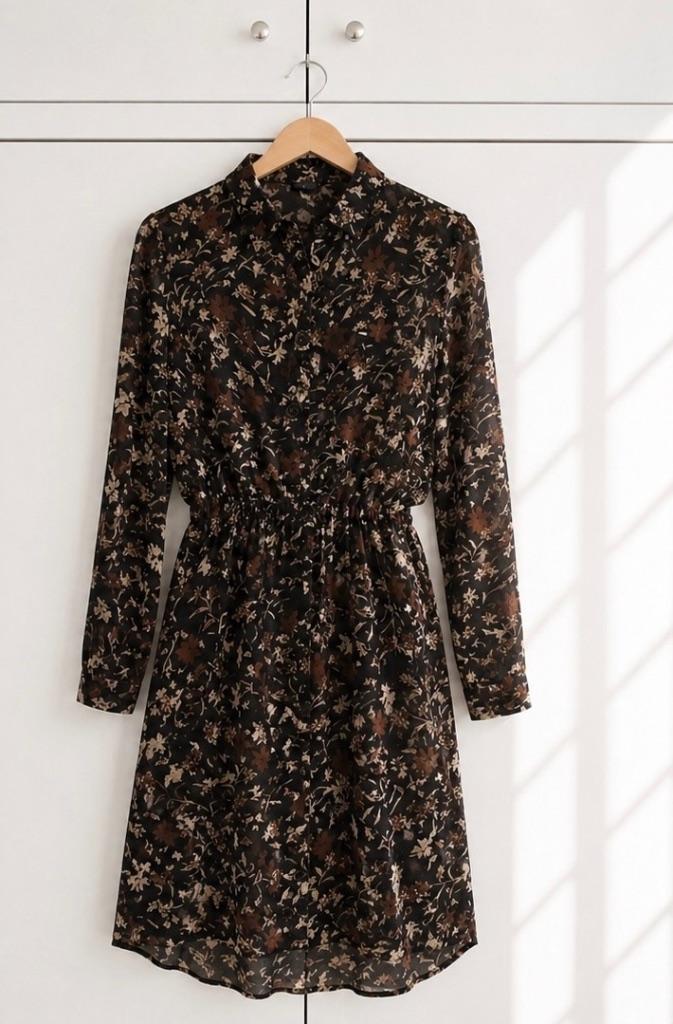 Moscow prachtige kleuren midi  jurk S nieuw, Kleding | Dames, Jurken, Bruin, Nieuw, Ophalen of Verzenden, Moscow