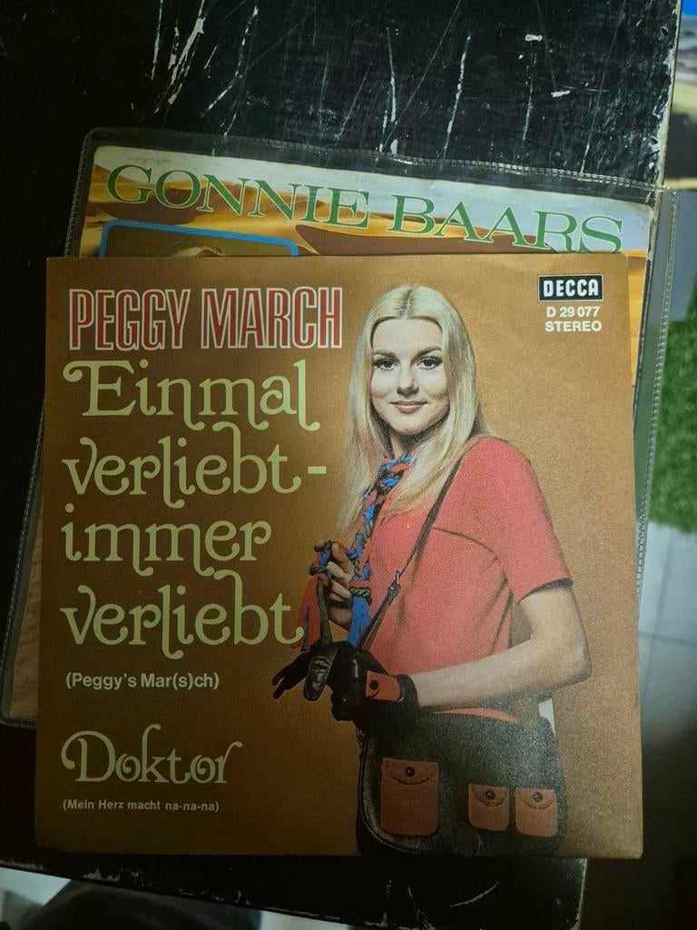 Peggy march einmal veliebt immer verliebt, Ophalen of Verzenden, Zo goed als nieuw, Overige formaten, Levenslied of Smartlap
