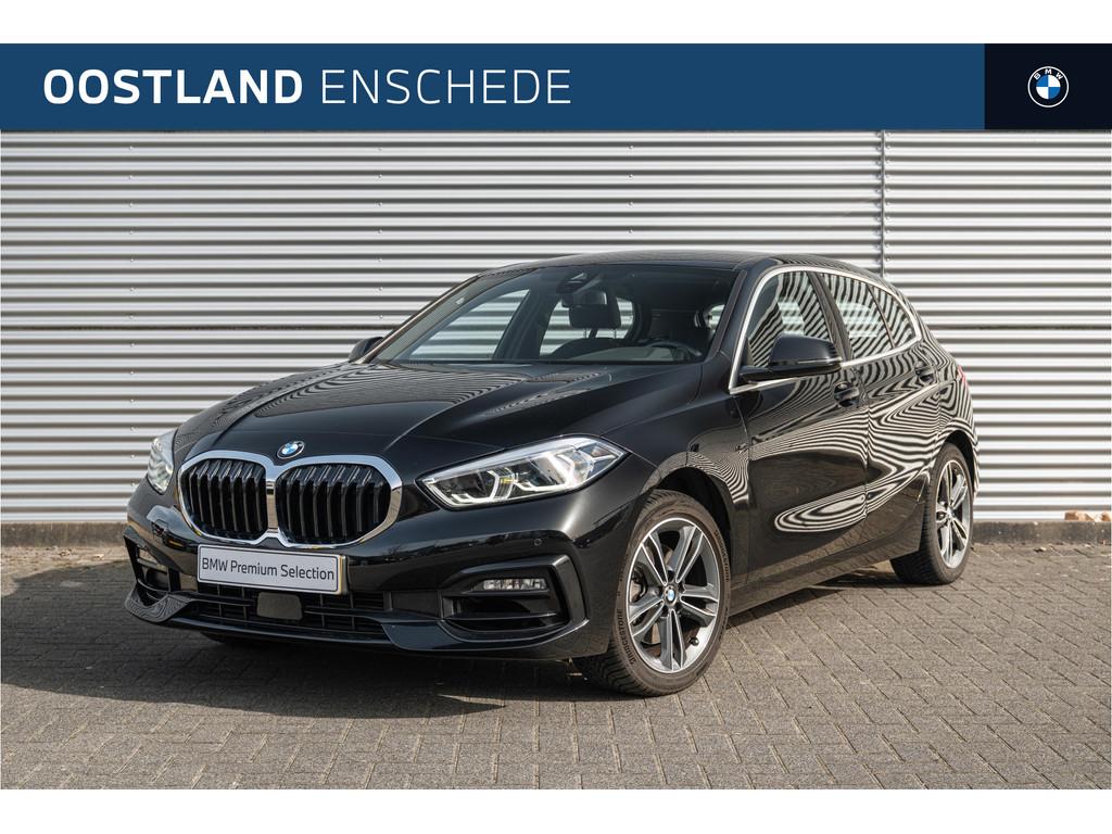 BMW 1 Serie 118i Executive Sport Line Automaat / Sportstoele, Auto's, Gebruikt, Met garantie (alle), Zwart, Bedrijf