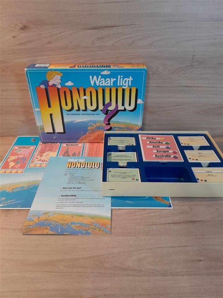 Waar ligt Honolulu - s5976
