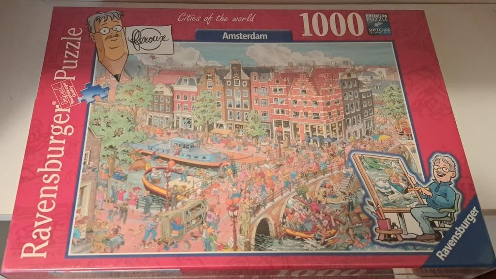 8 Fleroux puzzels, Ophalen of Verzenden, 500 t/m 1500 stukjes